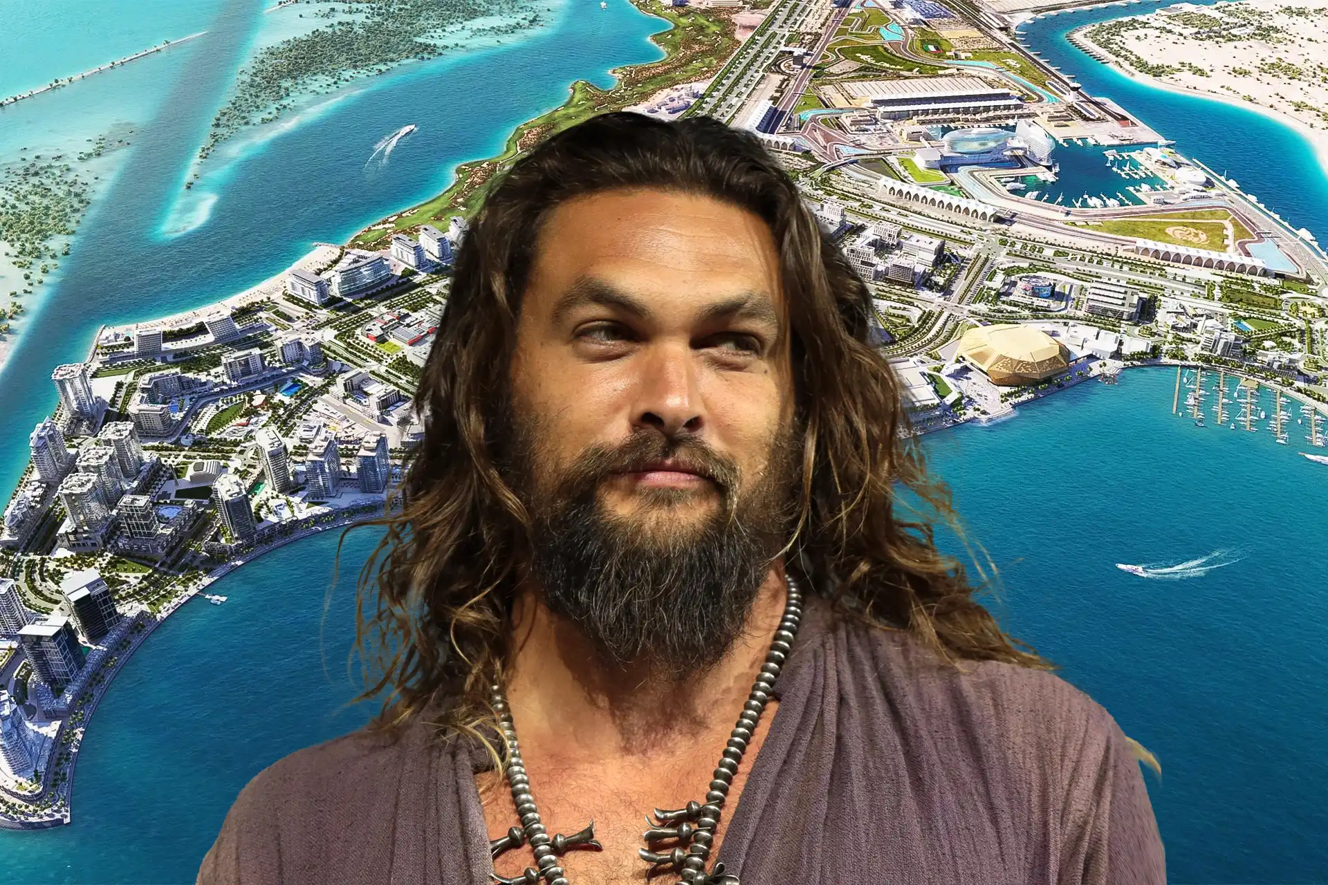 Jason Momoa Has Been Named The New Chief Island Officer Of Yas Island In Abu Dhabi Turas Dubai 